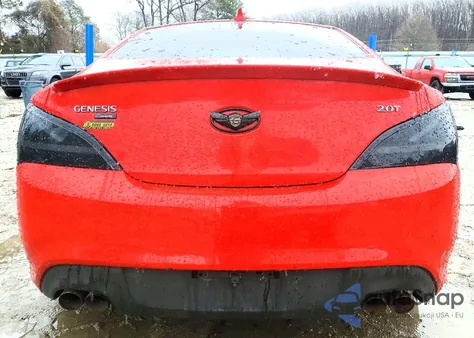 2012 Hyundai Genesis Coupe 2.0T z USA, uszkodzony, nr VIN KMHHT6KD0CU067817